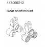 115000212 Axle Stub Set Front / Rear Virus 1 and 2